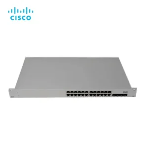 cisco ms225 24p hw network switch with 24 poe ports meraki poe gigabit ethernet switch.webp