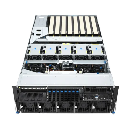 high performance esc8000a e13p 4u rack server with ai 8 gpu server.webp
