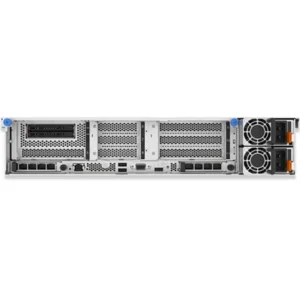 thinksystem sr850 v4 2u intel server supports 16tb of truddr5 memory in 64x slots 6400mhz and 2x double width 400w gpus.webp